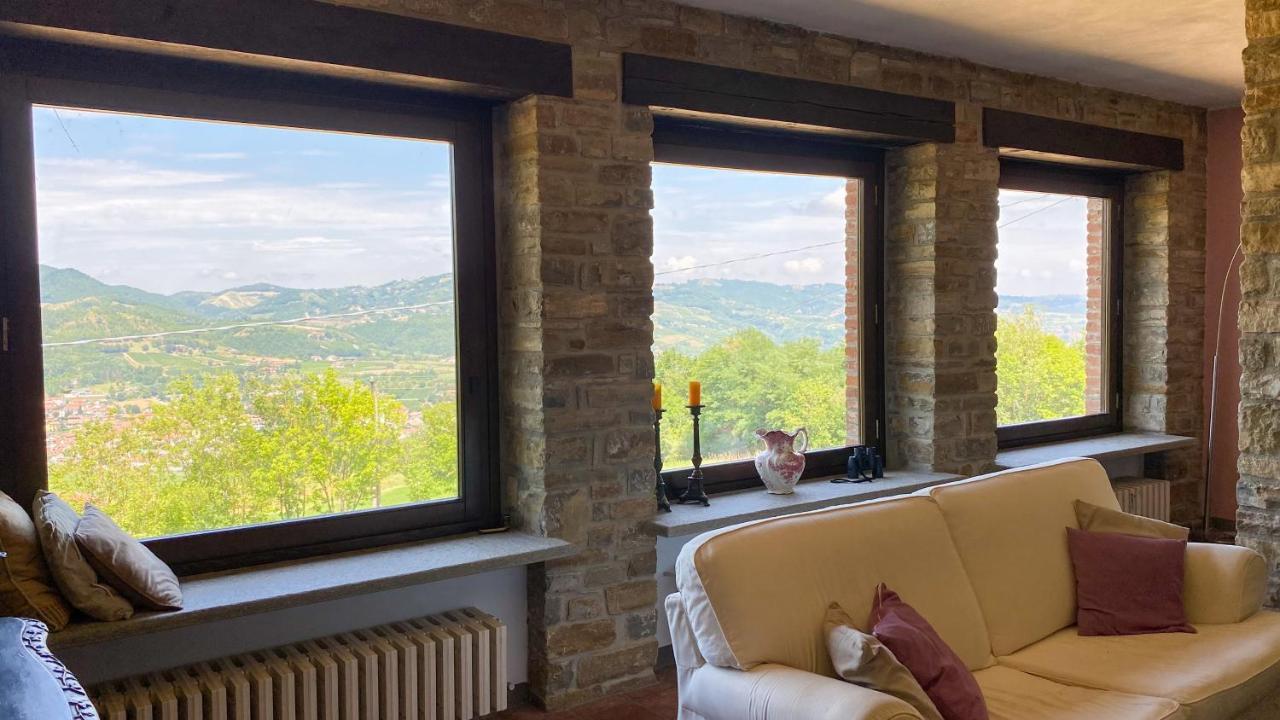 Vakantiehuis Casa Dolce Vista Monastero Bormida ภายนอก รูปภาพ