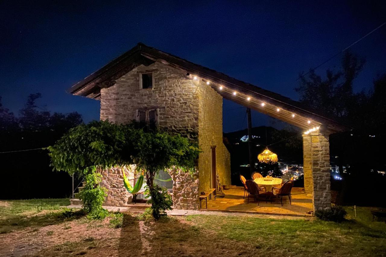 Vakantiehuis Casa Dolce Vista Monastero Bormida ภายนอก รูปภาพ