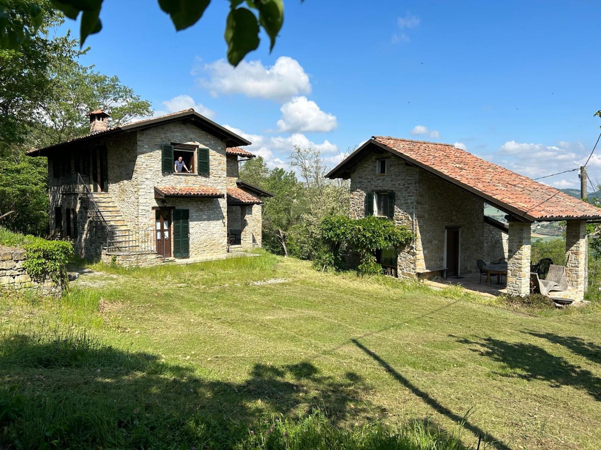 Vakantiehuis Casa Dolce Vista Monastero Bormida ภายนอก รูปภาพ