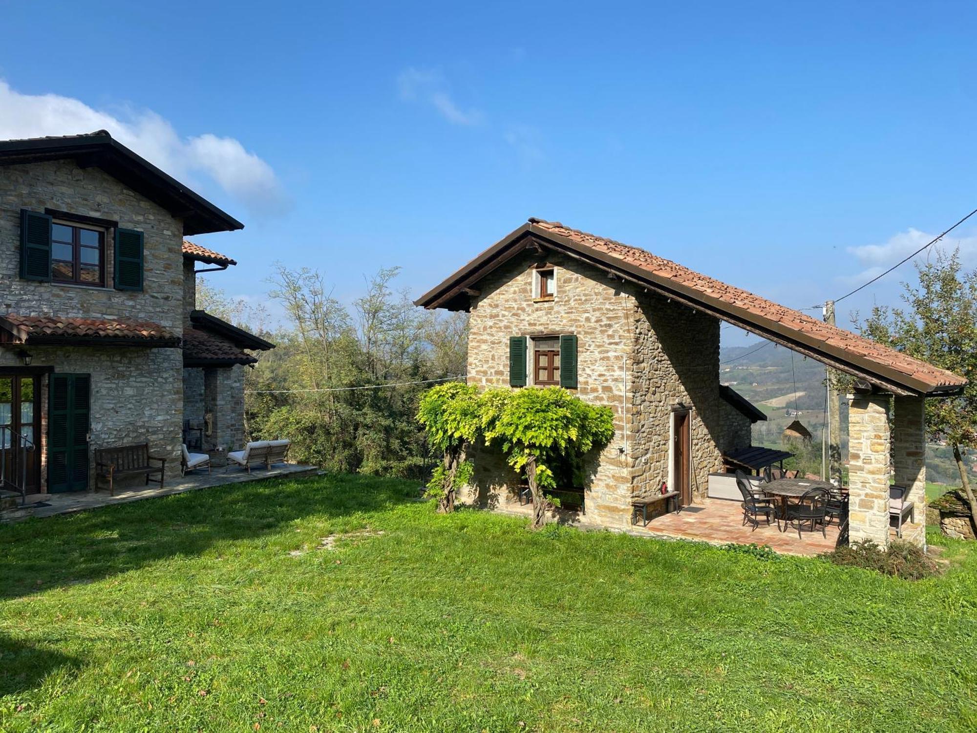 Vakantiehuis Casa Dolce Vista Monastero Bormida ภายนอก รูปภาพ