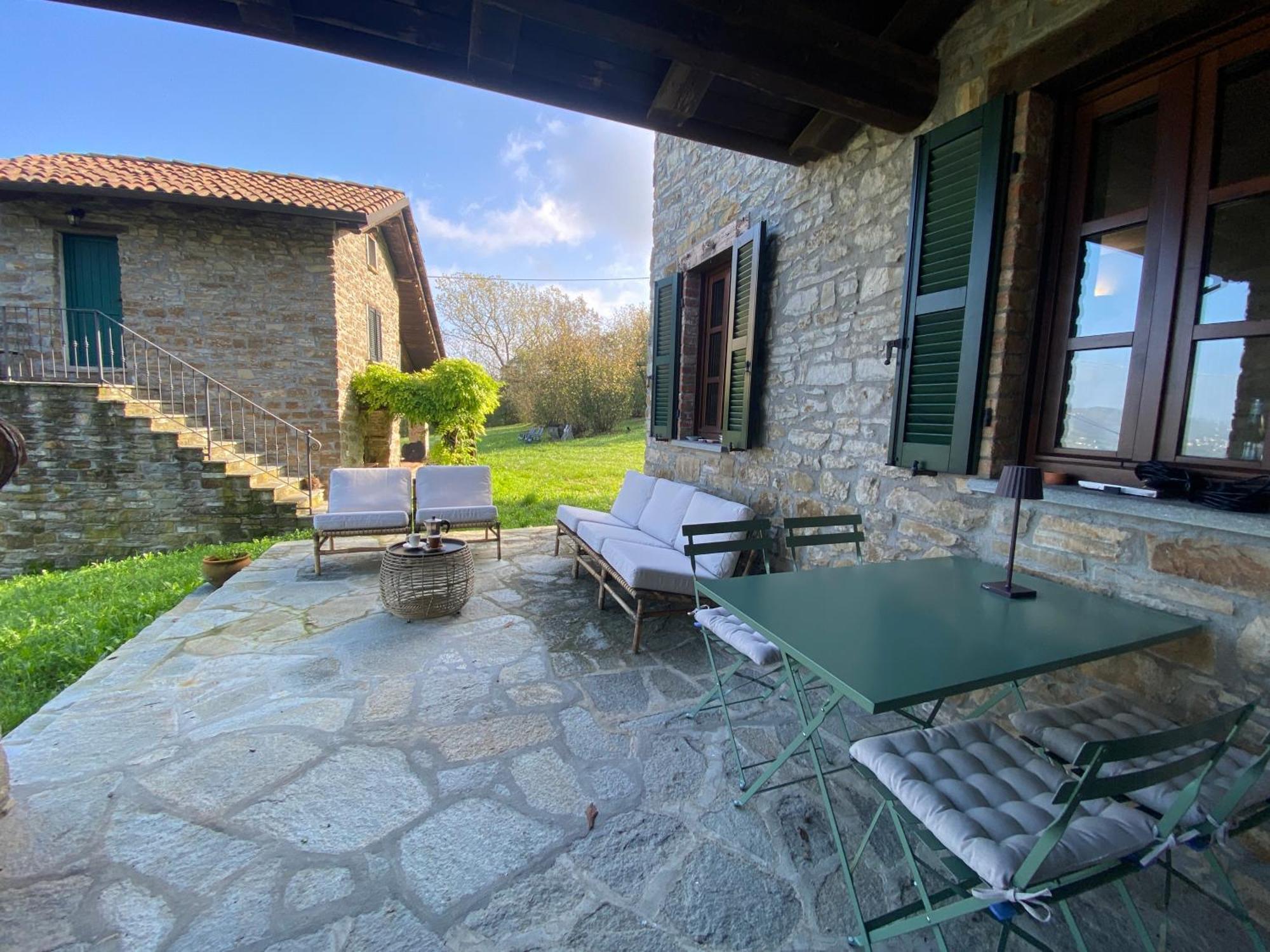 Vakantiehuis Casa Dolce Vista Monastero Bormida ภายนอก รูปภาพ